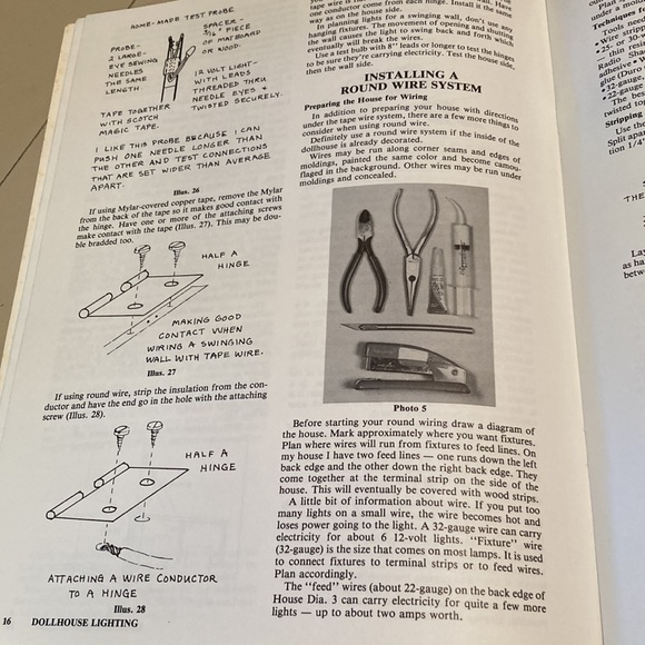 Dollhouse Lighting Electrification in Miniature - Picture 11 of 16